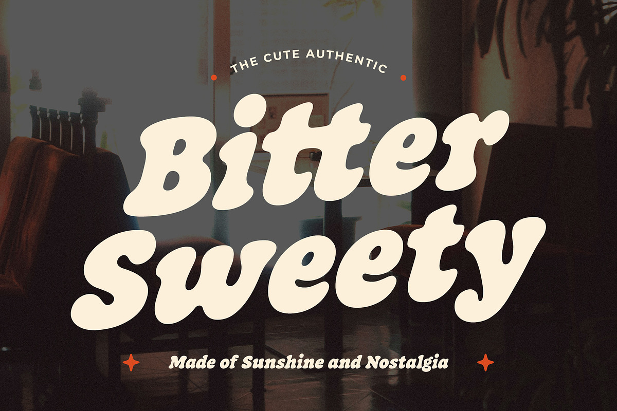 Katty Bake - Bold Retro Serif Font, a Serif Font by Typia Nesia (Photo 2 of 10)