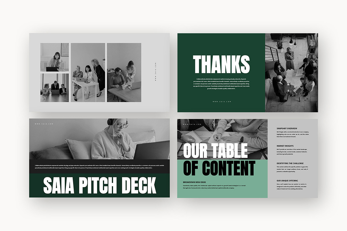 Saia : Project Pitch Google Slides, a Presentation Template by Punkl Camp (Photo 9 of 16)