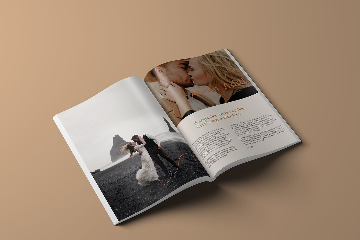 Wedding Photographer Magazine, a Magazine Template by Signature Edits (Photo 5 of 10)