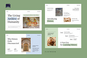 World History Education Presentation, a Presentation Template by Claymoon Lab (Thumbnail 2 of 6)
