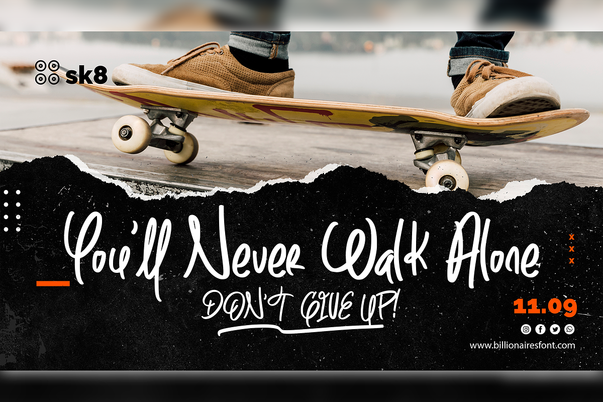 Swift Gorgeous, a Script Font by Aldedesign (Photo 4 of 10)
