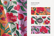 Sari Chintz Asian Ethnic Pattern, a Pattern Graphic by likorbut (Thumbnail 6 of 11)