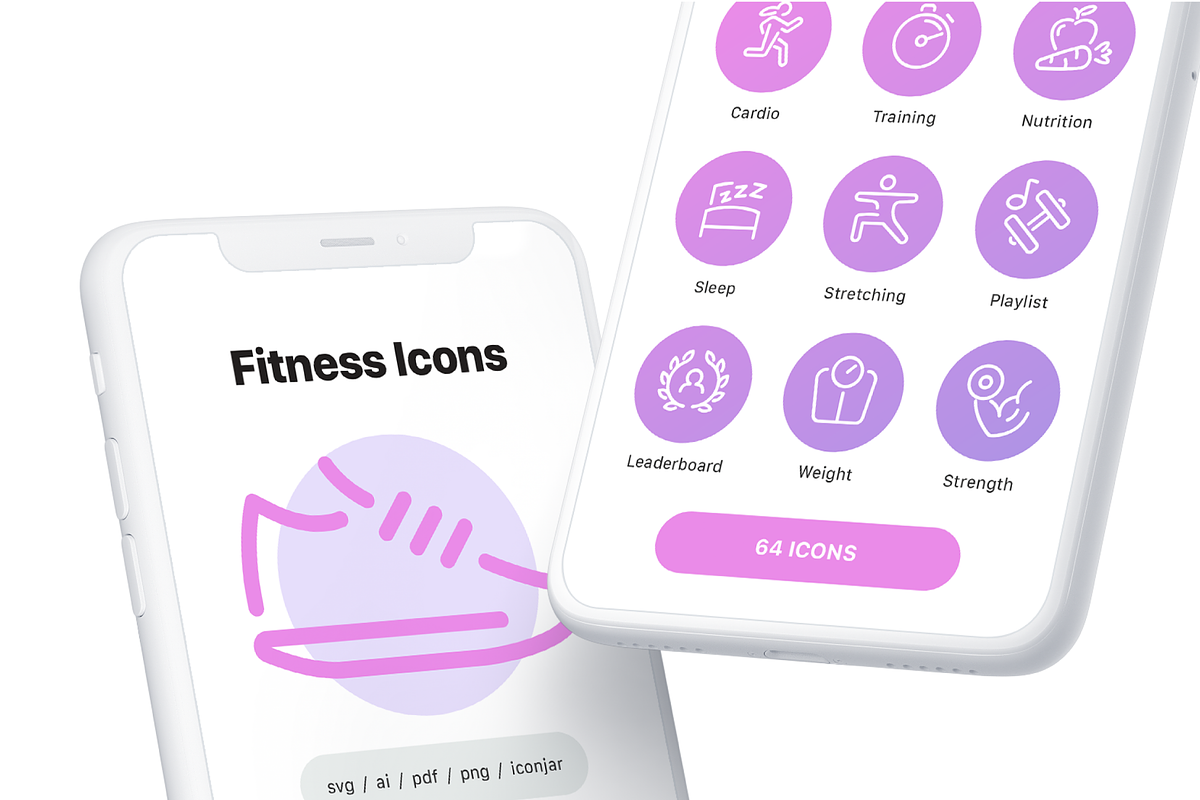 Fitness Icons — Pixi Line, an Outline Icon by Scott Dunlap (Photo 8 of 9)
