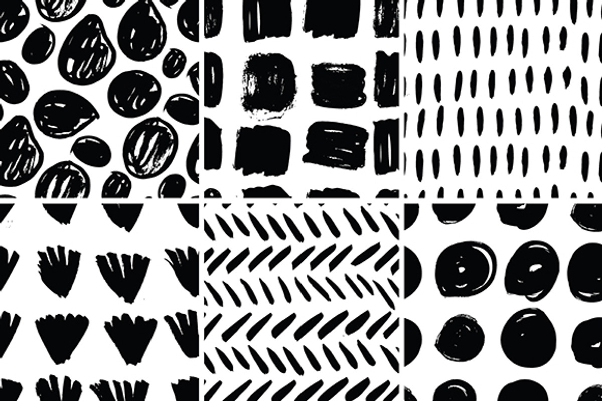 #2 Vector INK collection, a Pattern Graphic by Tanya Akhmett (Photo 6 of 12)