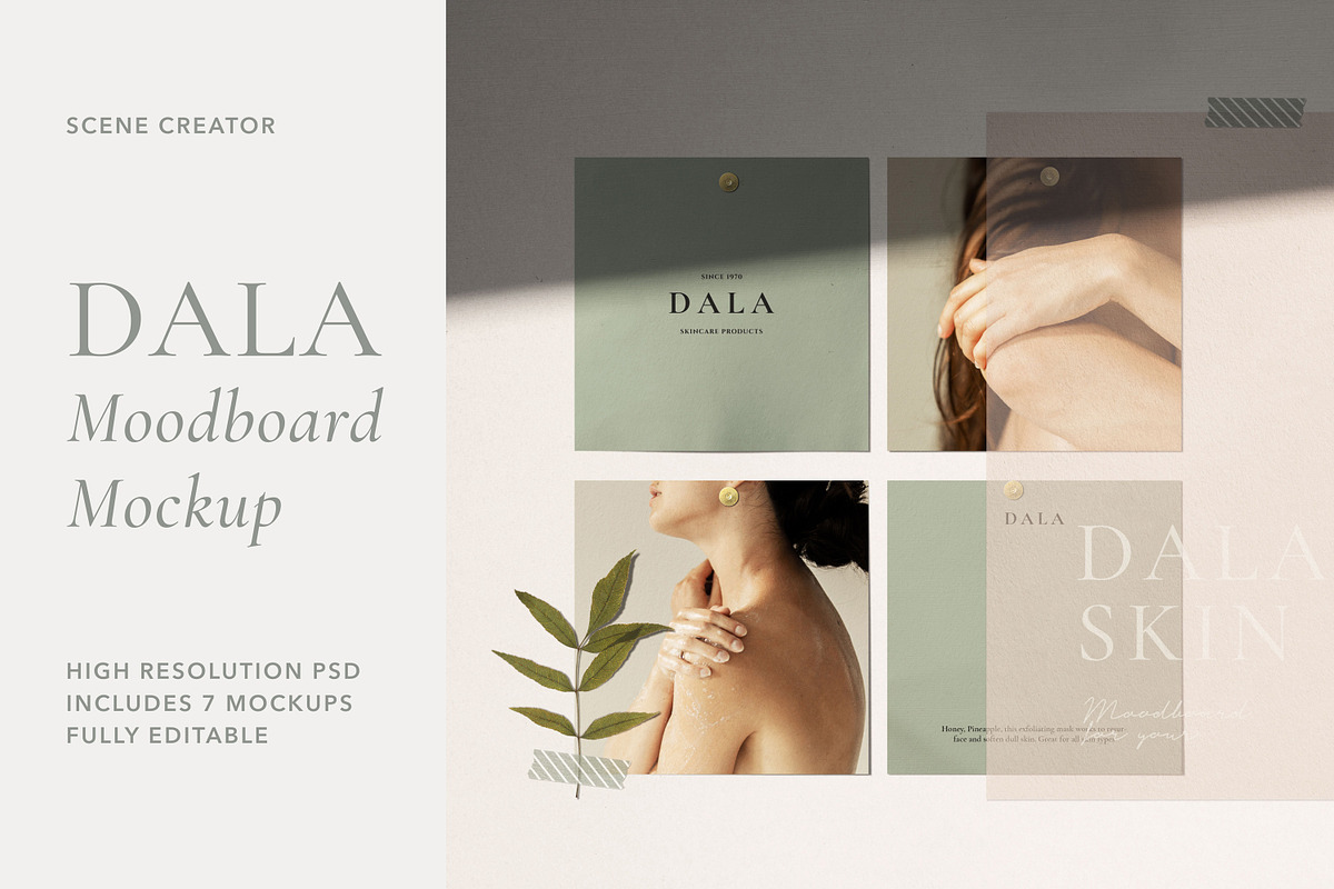 Dala - Moodboard Scene Creator, a Product Mockup by Sparrow & Snow (Photo 1 of 13)