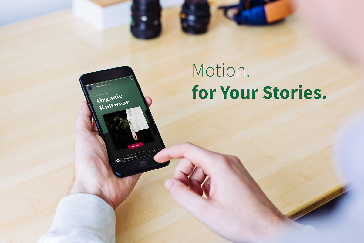 Keynote Animated Stories – I, a Social Media Template by Davis Knopkens (Photo 3 of 4)