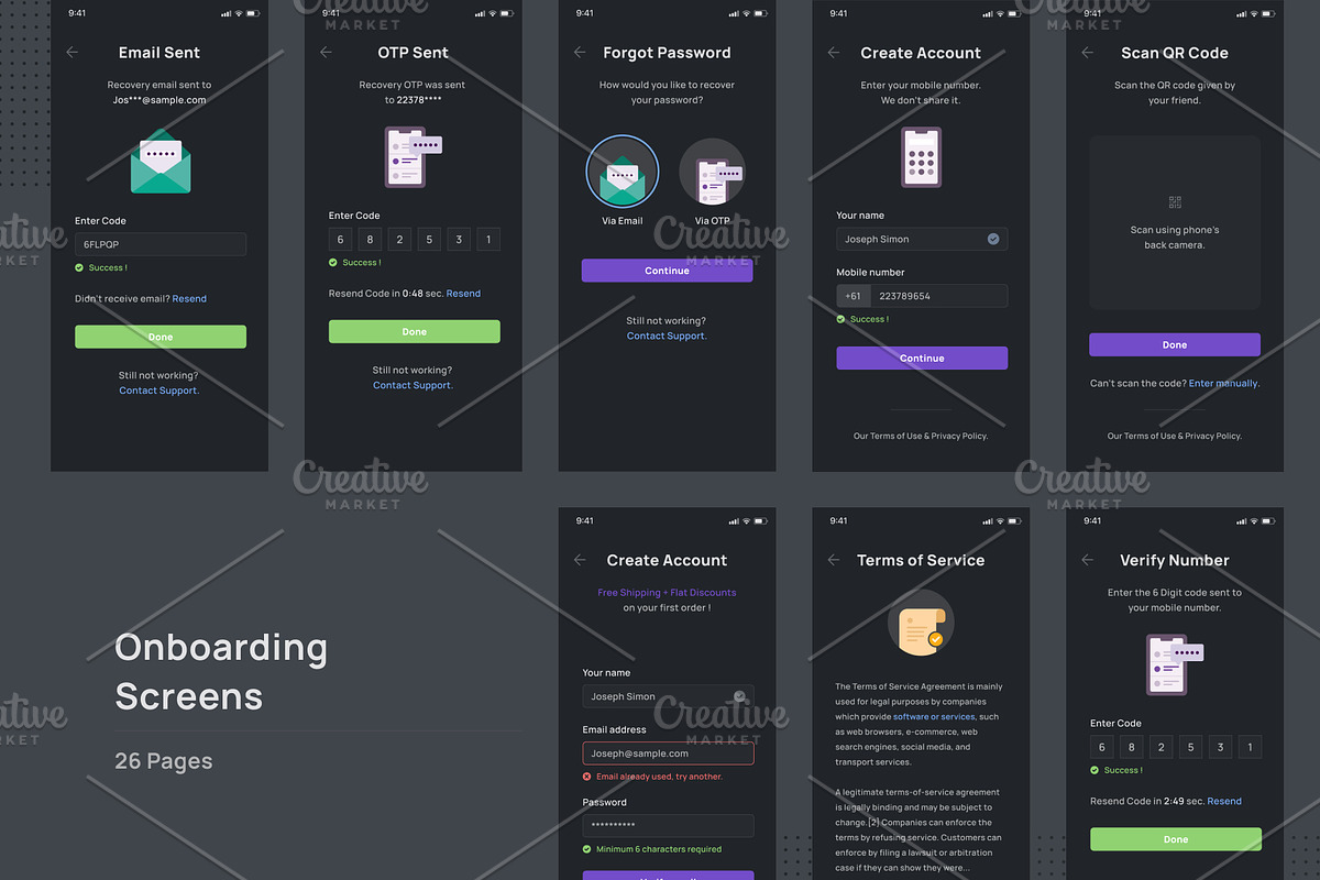 Geo Shop - Grocery Shopping App, an App Template by azyrusthemes (Photo 7 of 15)