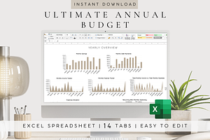 Ultimate Annual Budget Excel Planner