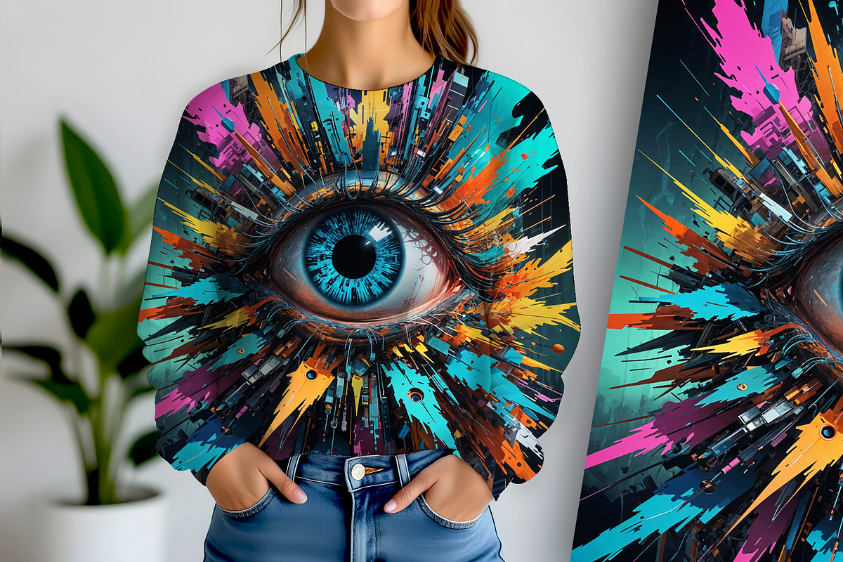 Eye of the World, a Person Illustration by Sharon Schwalbe (Photo 1 of 4)