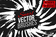 Snarl Vector Brushes, a Brush Add-On by MarkieAnn Creative (Thumbnail 1 of 5)