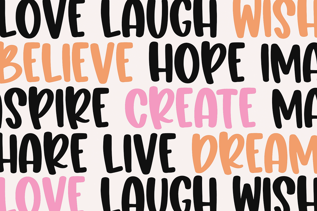 Peachy | Fun Handwritten Font preview 7