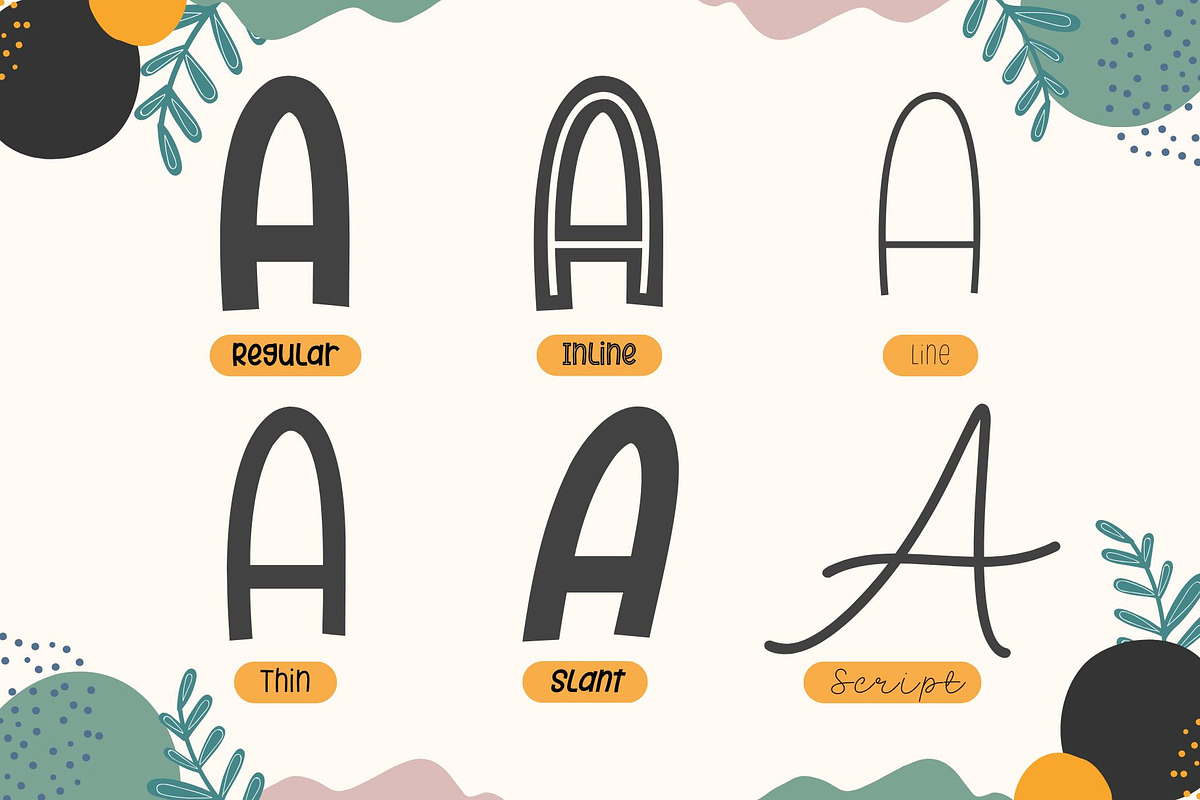 Fox Junior 6 Font Styles, a Symbol Font by Fox7 By Rattana (Photo 2 of 14)
