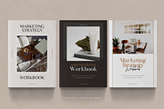 Marketing Strategy Workbook CANVA, a Marketing Template by AndrewPixel (Thumbnail 3 of 13)