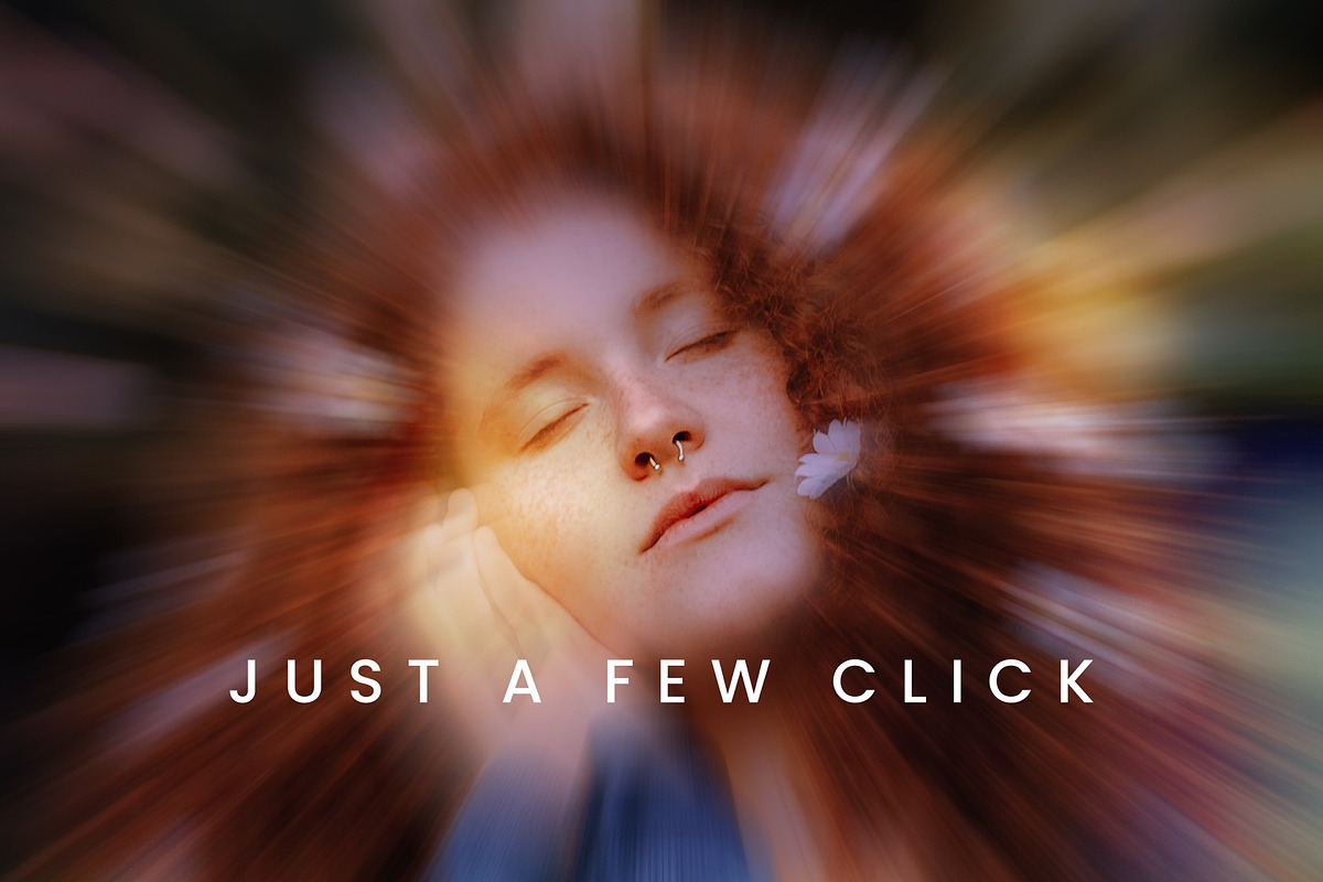 Zoom Burst Photo Effect, a Layer Style Add-On by WudelMbois Studio (Photo 3 of 3)