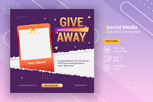 Giveaway winner announcement