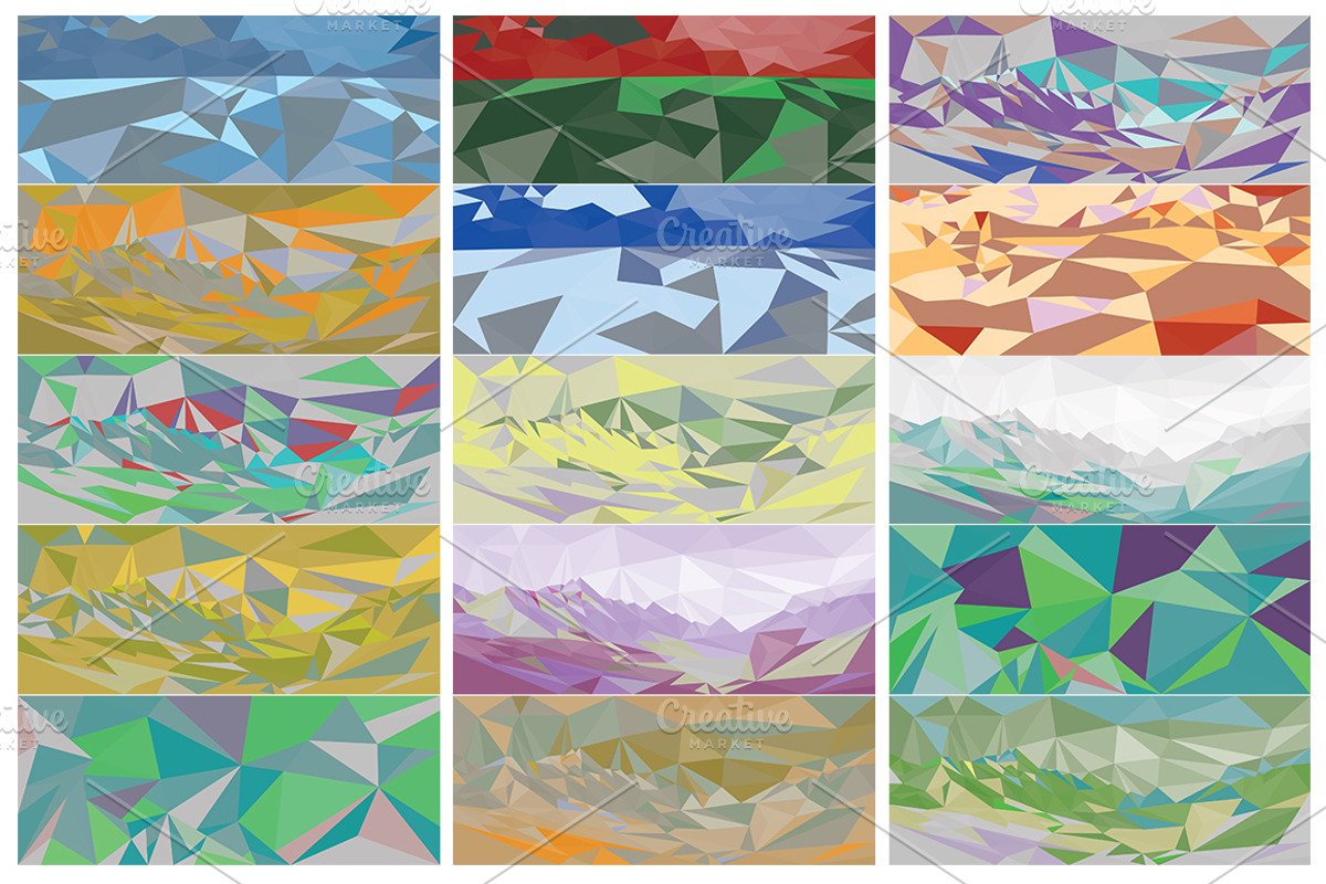 Abstract Geometric Background preview 3