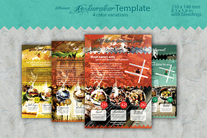 Restaurateur Flyer Template