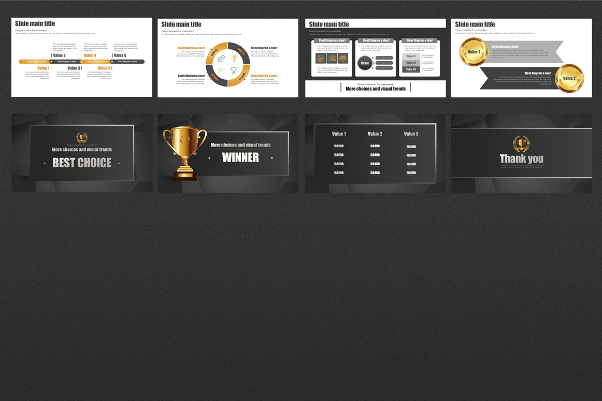 Awards Template, a Presentation Template by GoodPello