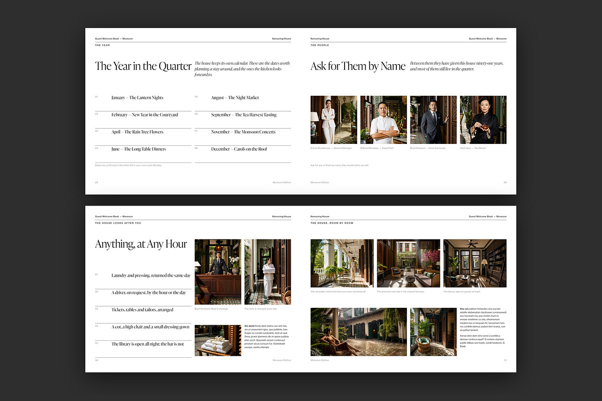 Landscape Hotel Brochure Template, a Brochure Template by BrandPacks (Photo 9 of 10)