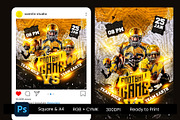 Sport Poster and Instagram Template, a Flyer Template by Samtiv Studio (Thumbnail 1 of 2)