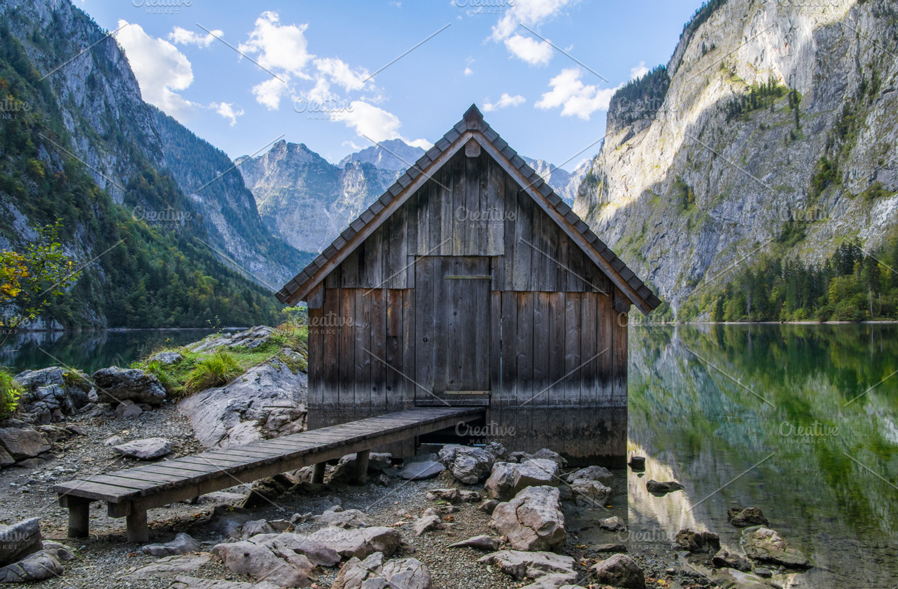 Alpine House, a Nature Photo by Photo shack
