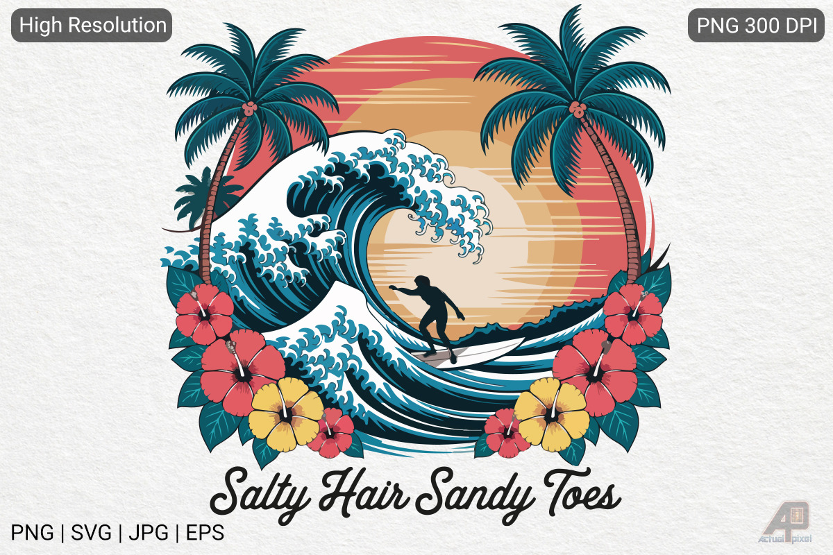 Summer Surfing Sublimation Bundle, a Photo by Actual Pixel (Photo 8 of 13)