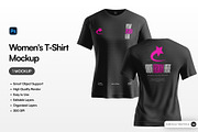 Women's T-Shirt Mockup, a Shirt Mockup by SLAB! Design (Thumbnail 1 of 4)