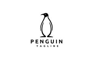 Penguin Logo Illustration, a Branding & Logo Template by yopie