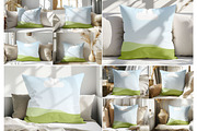 Living Room Square Pillow Mockup, a Household Mockup by NoemieDesigns (Thumbnail 1 of 11)