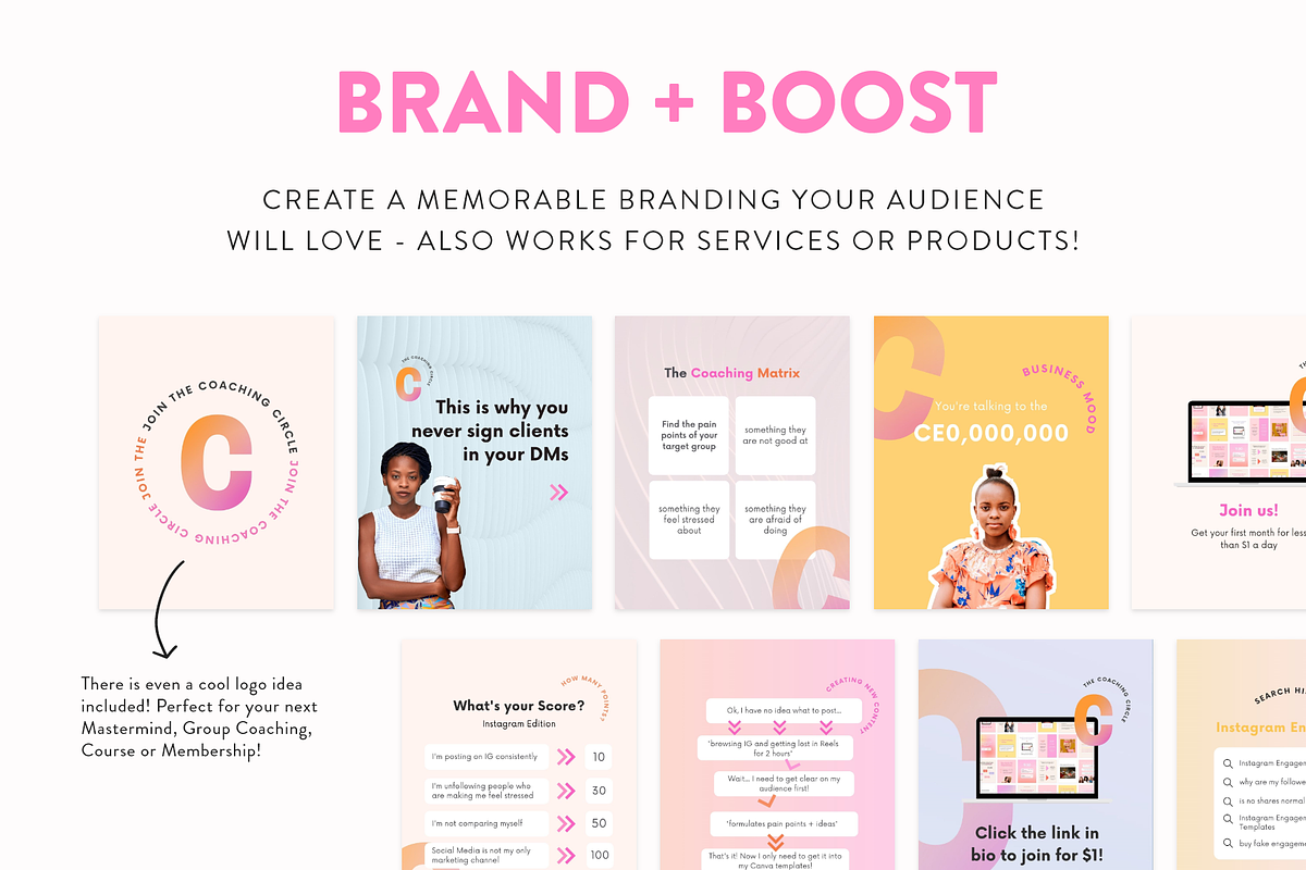 Coach Engagement Pack for Instagram