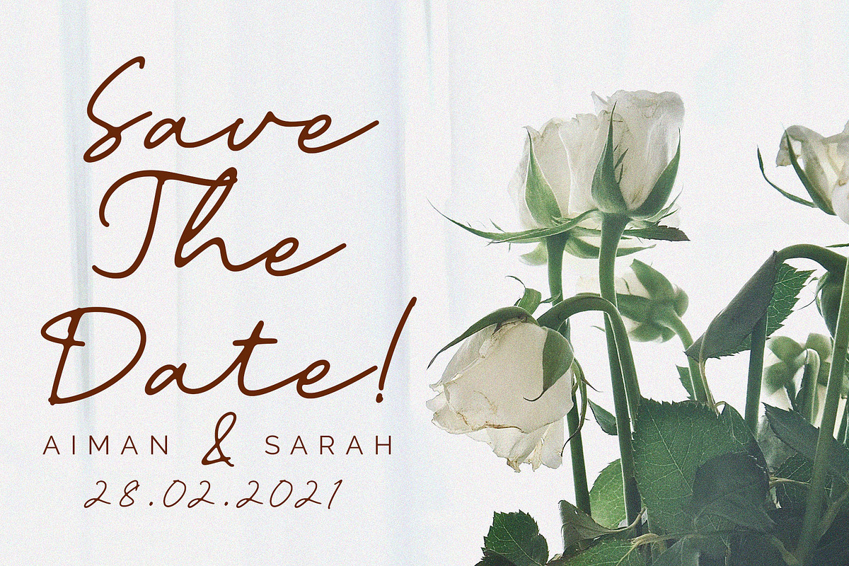 Wardah, a Script Font by Omotu Studio (Photo 8 of 12)
