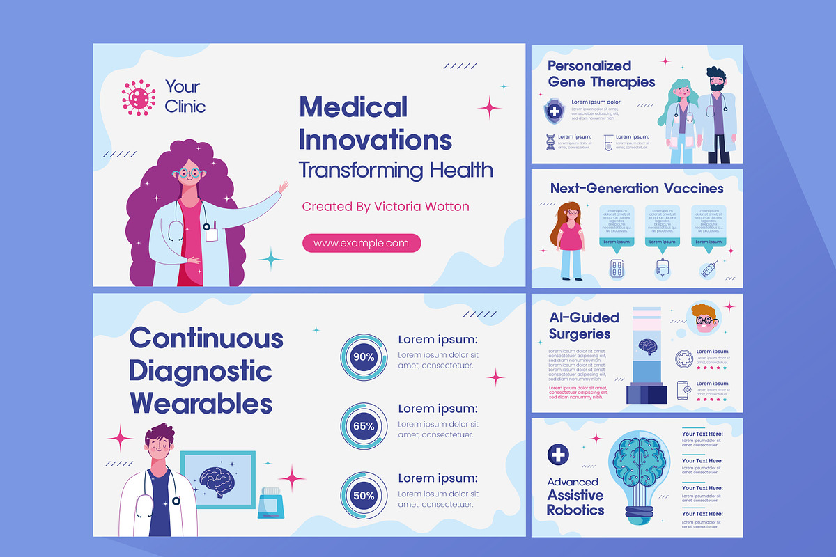 Innovations In Medicine Presentation, a Templates & Theme by studiogstock (Photo 1 of 4)