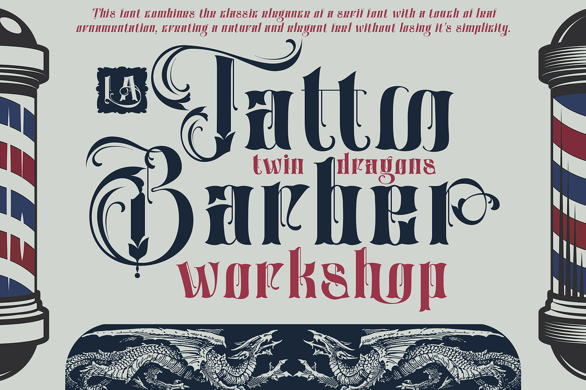 Patrajani - Decorative Serif, a Blackletter Font by TypeClassHeroes (Photo 14 of 15)