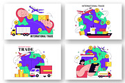 10 International Trade Illustration, a Finance Illustration by denayunebgt (Thumbnail 2 of 4)