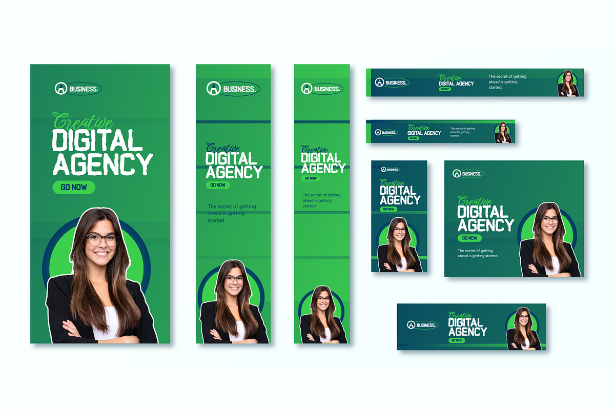 Digital Agency Web Banner Ads, a Social Media Template by CreativeShaper (Photo 3 of 4)