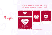 Valentines Day Banner creator, a Work Illustration by Creative Perspective (Thumbnail 4 of 6)