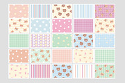 50 + Cute Seamless Patterns Bundle, a Pattern Graphic by Waterystrokes (Thumbnail 5 of 8)