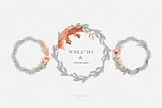 forest animals WREATHS, an Animal Illustration by DigitalDream (Thumbnail 6 of 6)