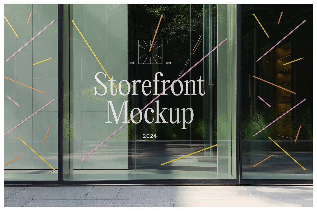 Storefront Mockups - Window Mockups, an Advertising Mockup by Mr.Mockup™