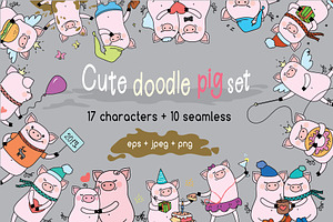 Funny pigs huge collection