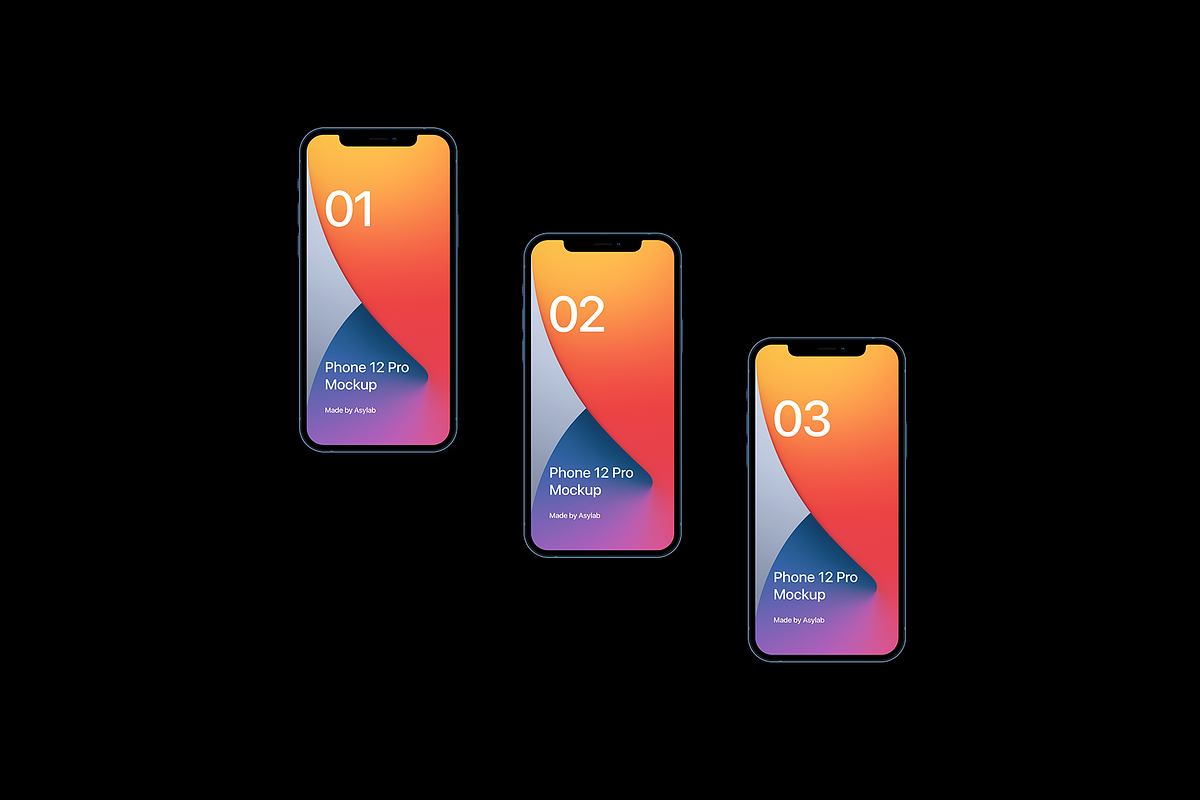 Phone 12 Pro - 20 Mockups Scenes, an iPhone Mockup by Asylab (Photo 12 of 37)