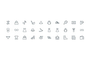 220 Fashion and Clothes Line Icons, an Outline Icon by Vectors Market (Thumbnail 4 of 4)