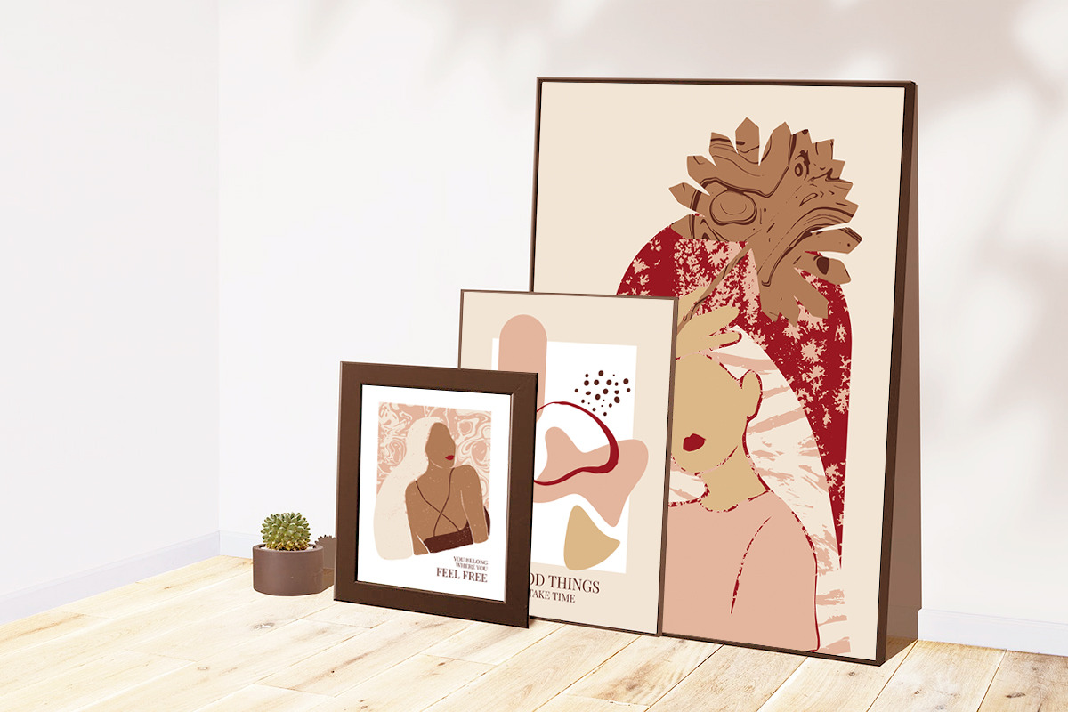 Poster Creator. Autumn Flora & Women, an Object Graphic by Julie&Taily (Photo 20 of 27)