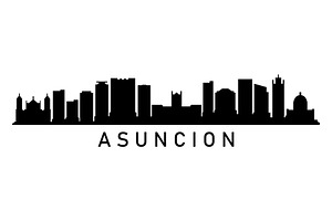 Skyline Asuncion, an Illustration by Mark1987