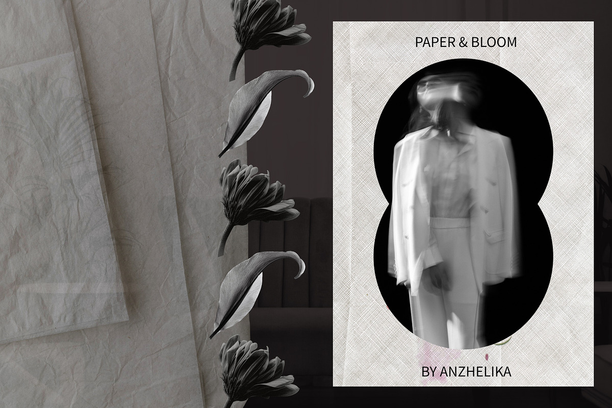 Pen Sketches, Paper Scraps & Frames, an Object Graphic by Anzhelika (Photo 2 of 12)