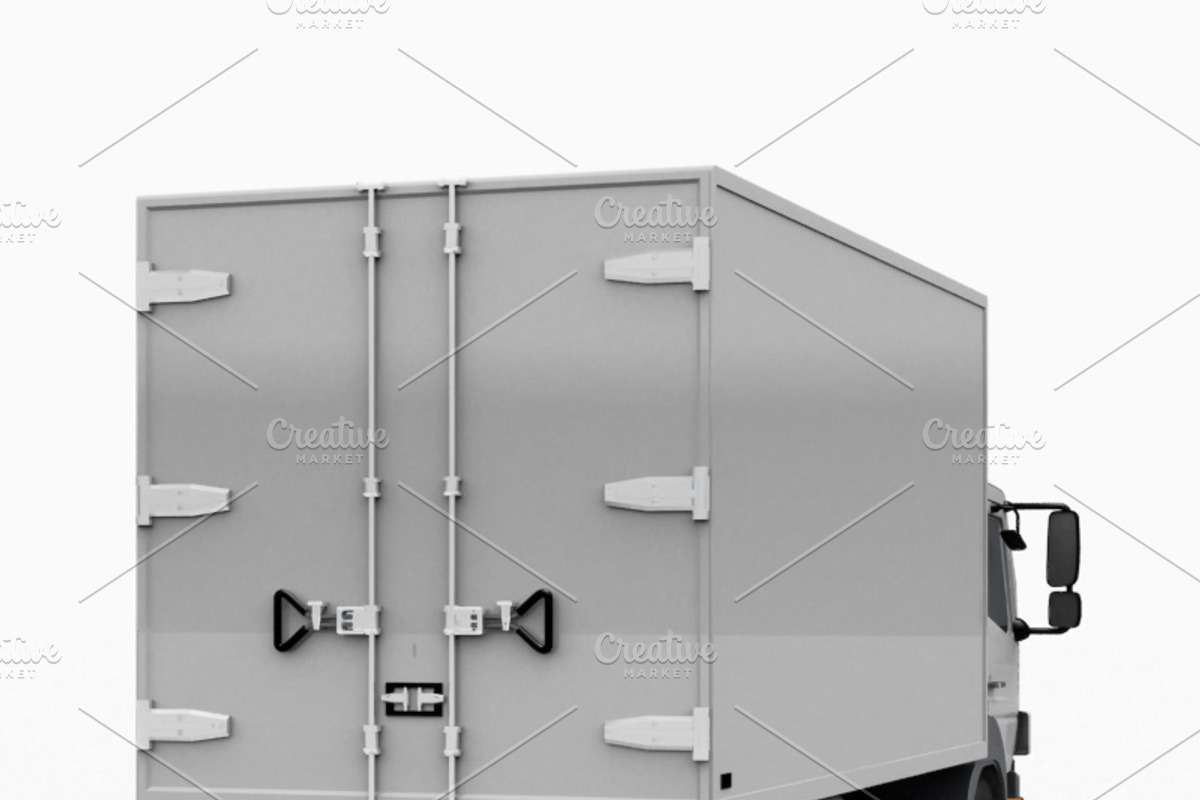 Commercial Truck, a Cars & Vehicle 3D Model by Mechanik (Photo 3 of 17)