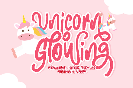 Unicorn Glowing