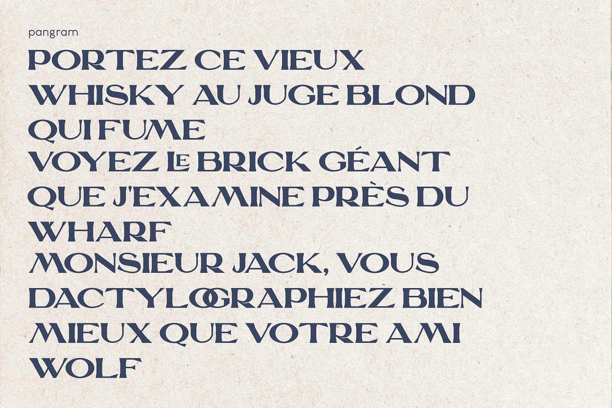EL MOLACO Display Font, a Serif Font by Hishand Studio (Photo 10 of 10)