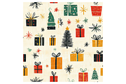 Vintage Holiday 2 Digital Paper, a Pattern Graphic by Chromolume Studio (Thumbnail 15 of 28)
