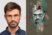 Mixed media art photo effect, an Action Add-On by MRI STUDIO (Thumbnail 4 of 19)